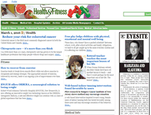 Tablet Screenshot of health.gmnews.com